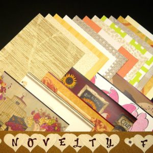 Novelty Feminine Craft Scrapbooking Wallpaper Pak 17 Sheets