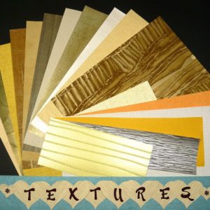 Textured Pattern Craft Wallpaper Scrapbooking Pak 17 Sheets