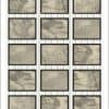 mural maps in frames, taupe, cream, world maps
