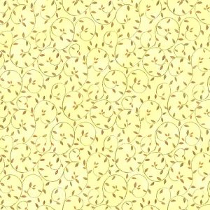 Yellow-Orange Vintage Wallpaper & Borders