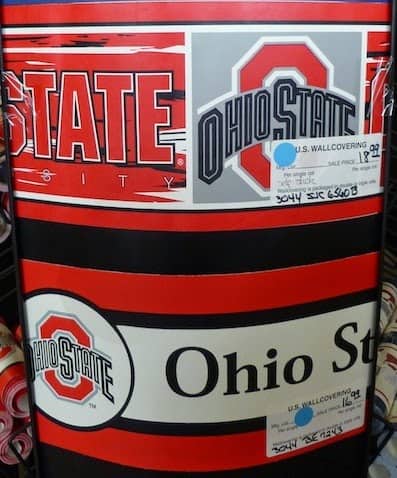 Ohio State Buckeyes Wallpaper Border Patterns