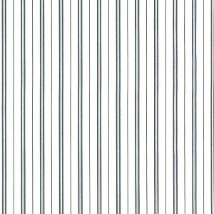 Navy Gray Striped Vintage Wallpaper Narrow Stripes 883-3788 D/Rs