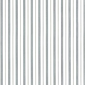 Navy Gray Striped Vintage Wallpaper Narrow Stripes 883-3788 D/Rs