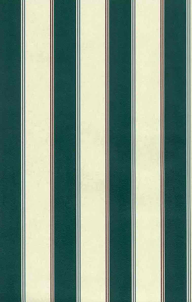 Green Cream Stripe Vintage Wallpaper Blue Red AMD1222 D/Rs