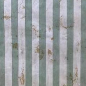 Stripes Vintage Waverly Wallpaper Green Cream Gold 577361 D/Rs