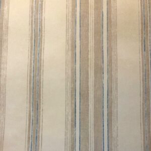 Beige Blue Vintage Stripe Brown Wallpaper 7411-247