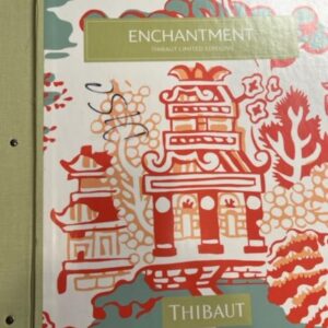 Thibaut Enchantment Wallpaper Sample Book Crafts Scrapbooking