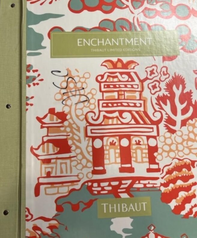 Thibaut Enchantment Wallpaper Sample Book Crafts Scrapbooking
