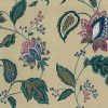 Jacobean Floral Vintage Wallpaper in a paisley style