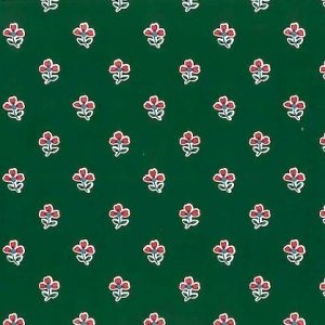Vintage Waverly Floral Wallpaper Dark Green Red Country 565421 D/Rs