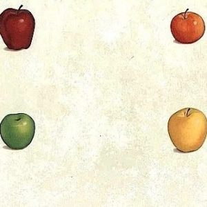 Apples Vintage Wallpaper Kitchen Fruit Red Yellow Green BP7546 D/Rs