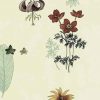 Waverly Botanical Vintage Wallpaper in Taupe