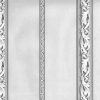 Ronald Redding Architectural Striped Wallpaper in gray & taupe